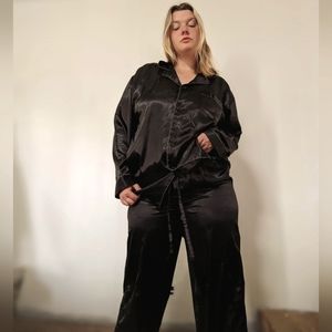 VTG 1990s Silky Pajama Set